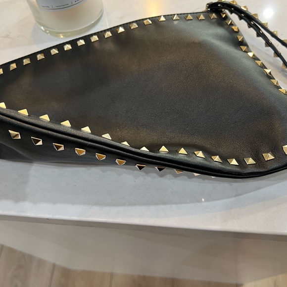 Valentino large leather wristlet clutch - Picture 4 of 7